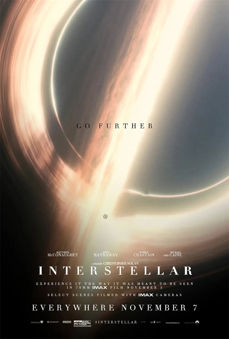 Classic Hot Movie Interstellar Art Home Wall Decoration Quality Canvas Poster Aesthetics Living Bar cafe Posters Wall Picture