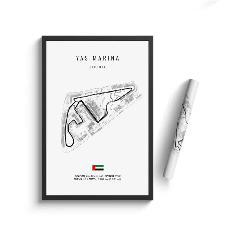 Formula 1 Internationa Track Circuit Canvas Painting F1 Wall Art Nordic Poster Aesthetic Motorsport Race Picture For Home Decor