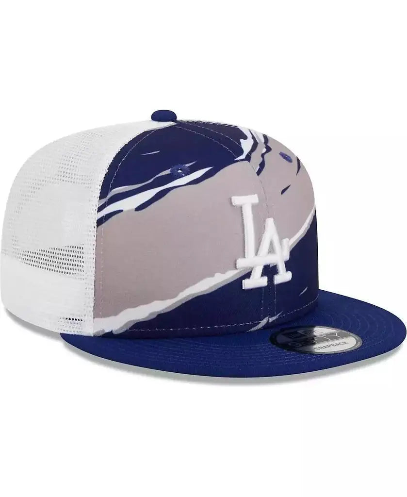 New Era | Men's Royal Los Angeles Dodgers Tear Trucker 9FIFTY Snapback Hat