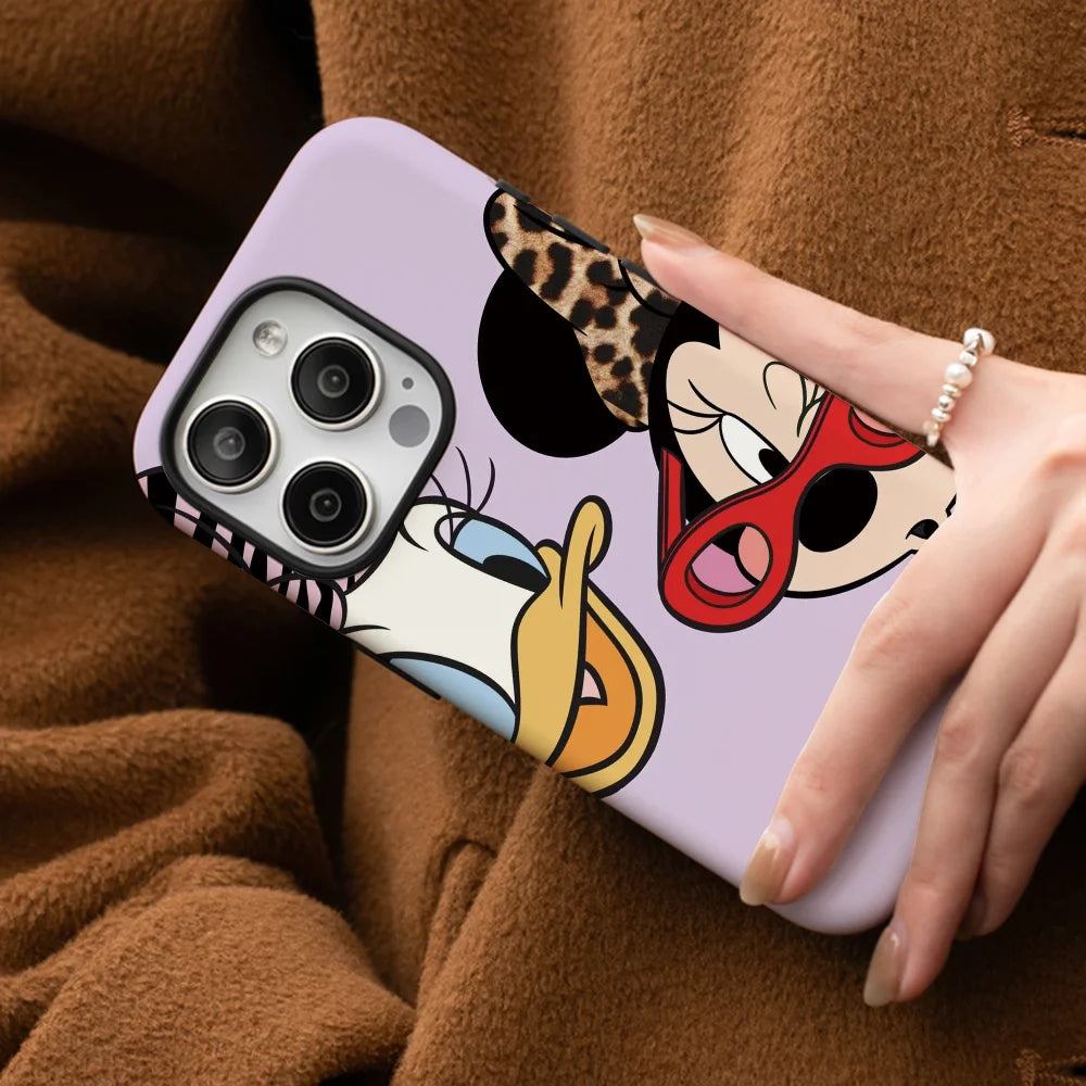 minnie and daisy Phone Case Phone Case Film shell For iPhone 16 15 14 13 12 11 Pro Max Plus