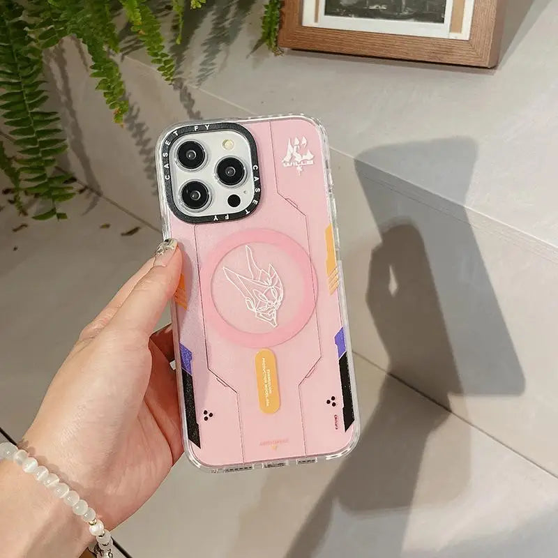 Joint EVA Fighter Is Suitable for Apple iPhone 16 ProMax Magnetic Phone Case 15/14plus Protective Case 13