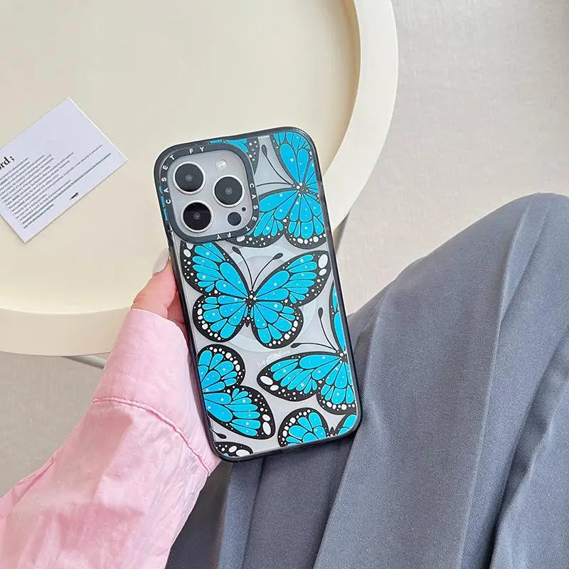 Art Oil Painting Daisy Suitable for Apple iPhone 16 ProMax Magnetic Phone Case 13 Trendy Brand 14/15plus