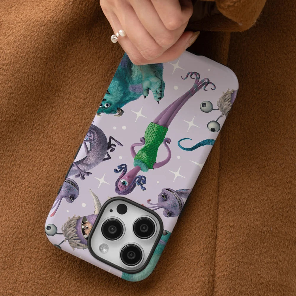 Monsters Inc Sticker Phone Case Phone Case Film shell For iPhone 16 15 14 13 12 11 Pro Max Plus