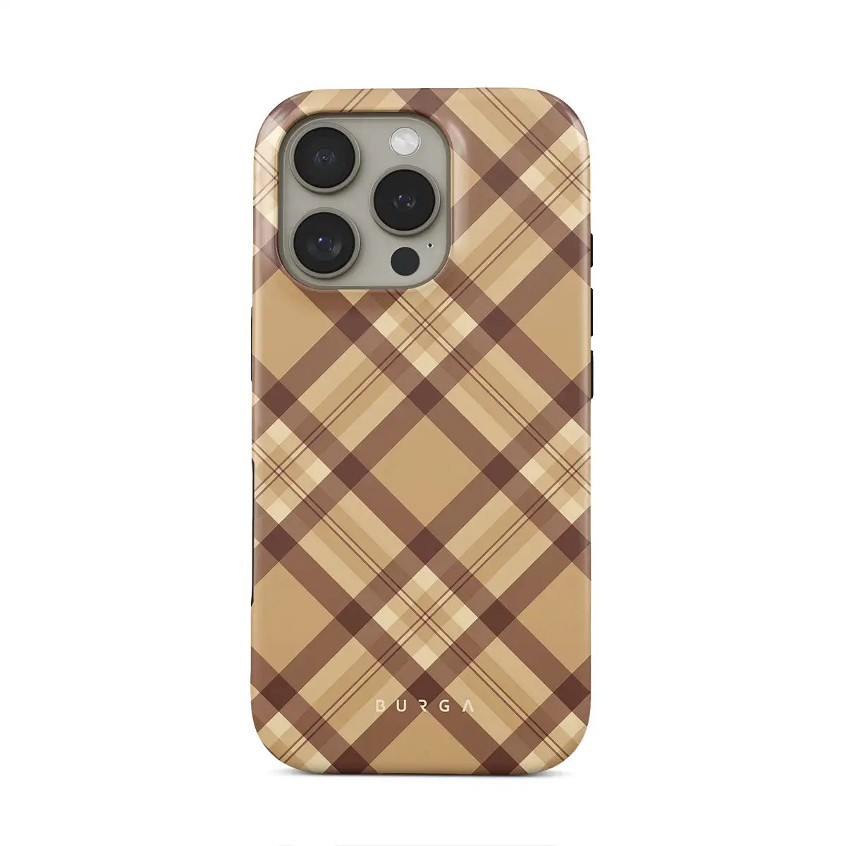 Coffee Break BURGA Phone Case for iPhone 16 15 14 13 12 11 X XS XR XSMAX 7 8 Pro Max Plus Luxury Double-layer Back Cover