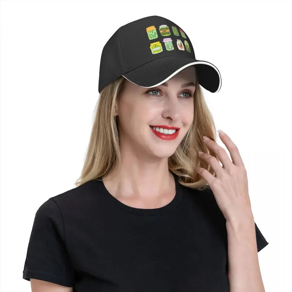 Pickles Baseball Cap dad hat Sunhat Uv Protection Solar Hat New In The Hat Mens Hats Women's