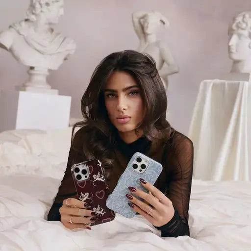 Lovestruck BURGA Phone Case for iPhone 16 15 14 13 12 11 X XS XR XSMAX 7 8 Pro Max Plus Luxury Double-layer Back Cover