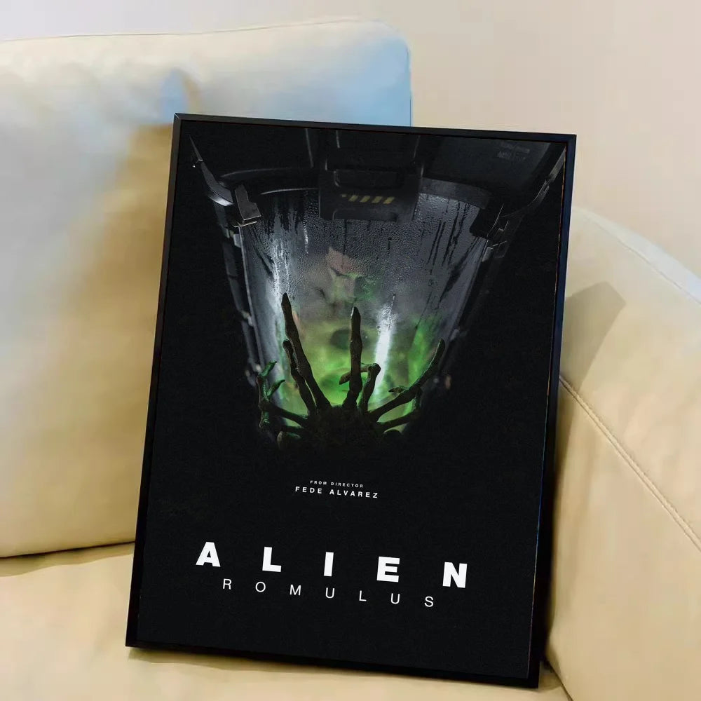Movie a-Alien Romulus Anime Posters Sticky Whitepaper Prints Posters Artwork Kawaii Room Decor