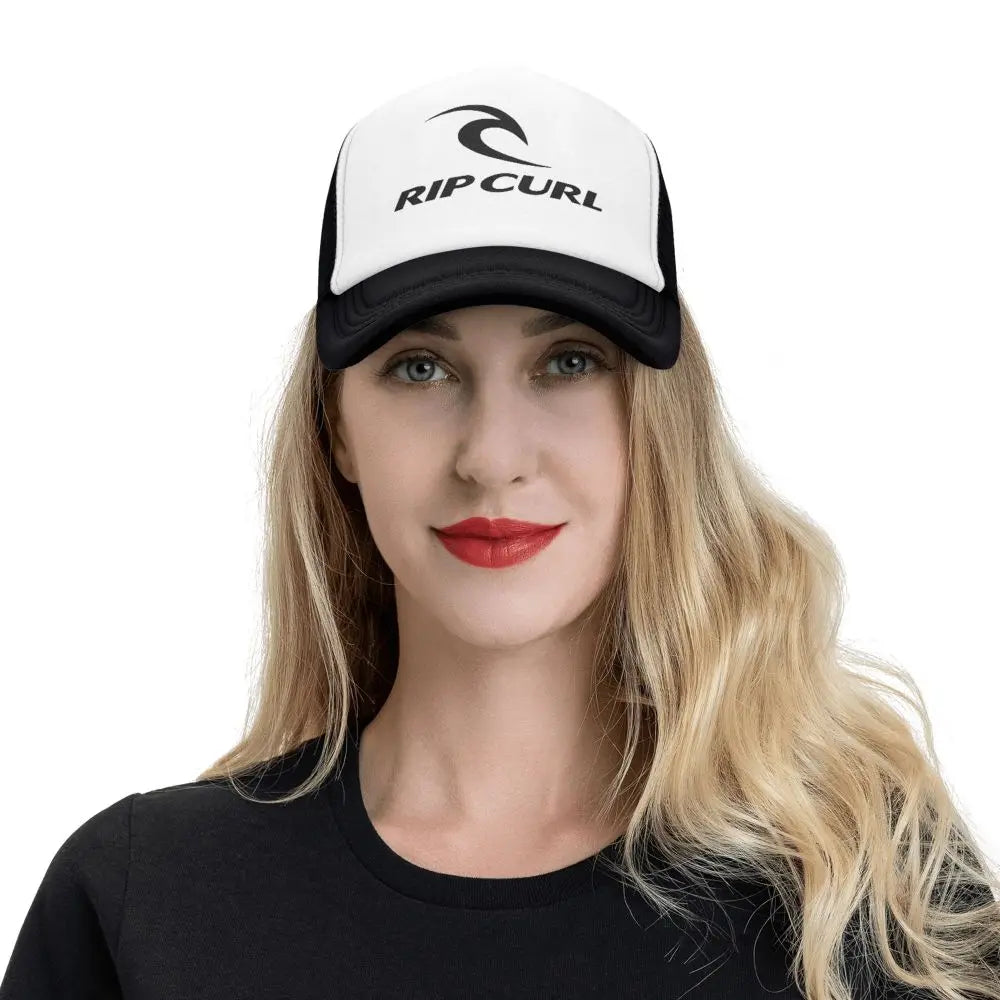 Rip Curl Trucker Cap Unisex Sport Mesh Baseball Caps Adjustable Sun Hats