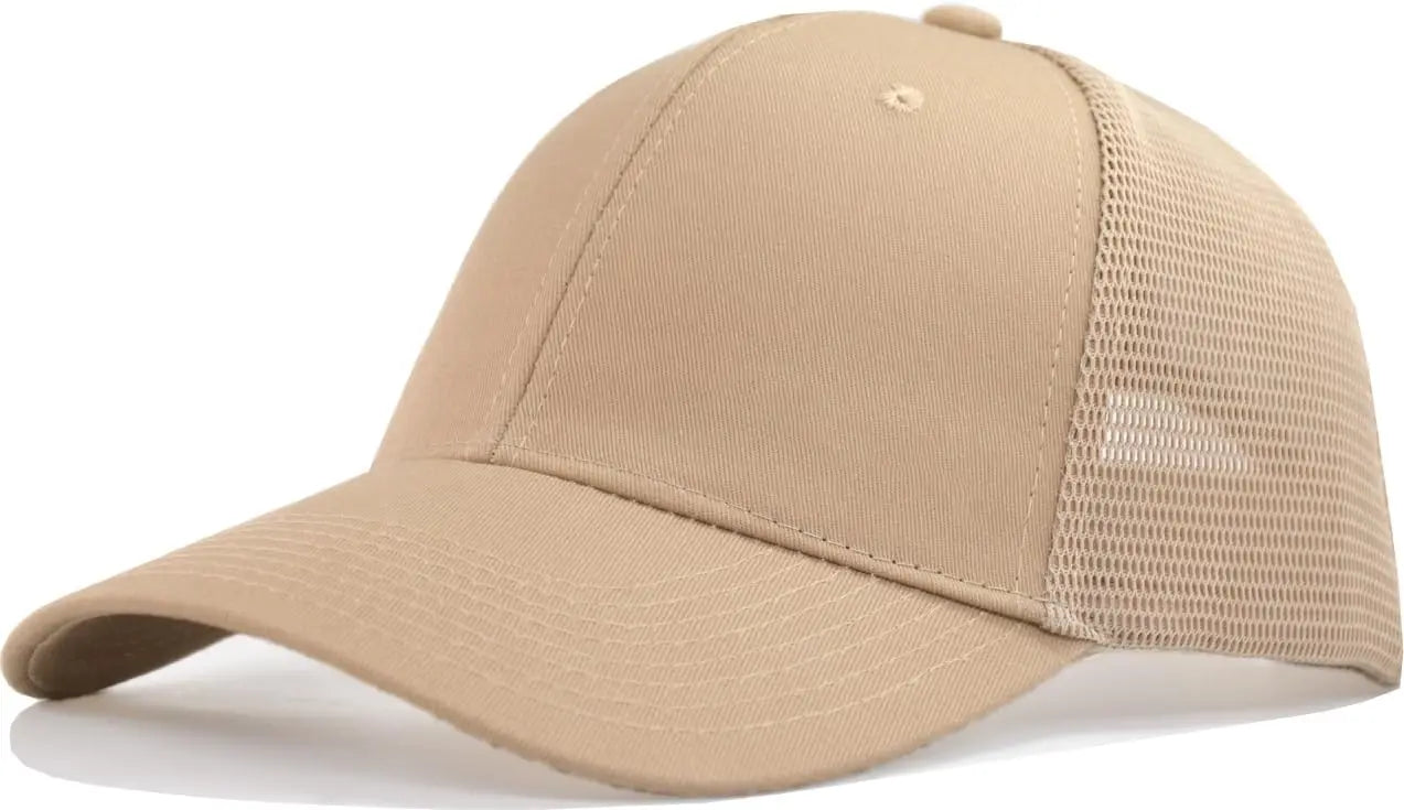 Sizes 55-60cm Adjustable Snapback Baseball Trucker Basic Plain Men's and Women's Mesh Work Splicing Baseball Cap Unisex Multiple