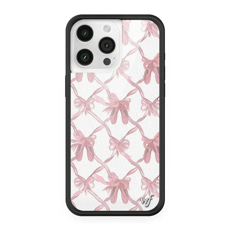 Fashion Wildflower Cartoon Swans Phone Case for iPhone 13 Pro 14 pro 15 Max 16 pro max 12 Cute Puppy WF Deer Cherry Protection