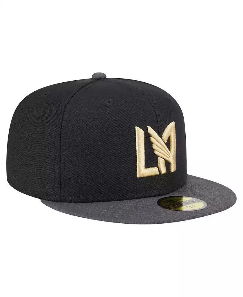 New Era | Men's Black LAFC 2025 Kickoff 59FIFTY Fitted Hat