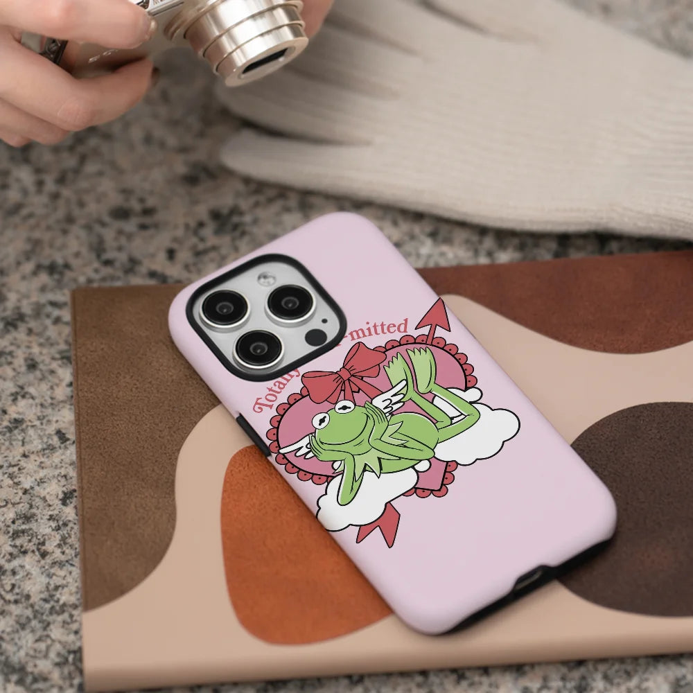 K-Kermit T-Totally K-Kermitted Phone Case Phone Case Film shell For iPhone 16 15 14 13 12 11 Pro Max Plus