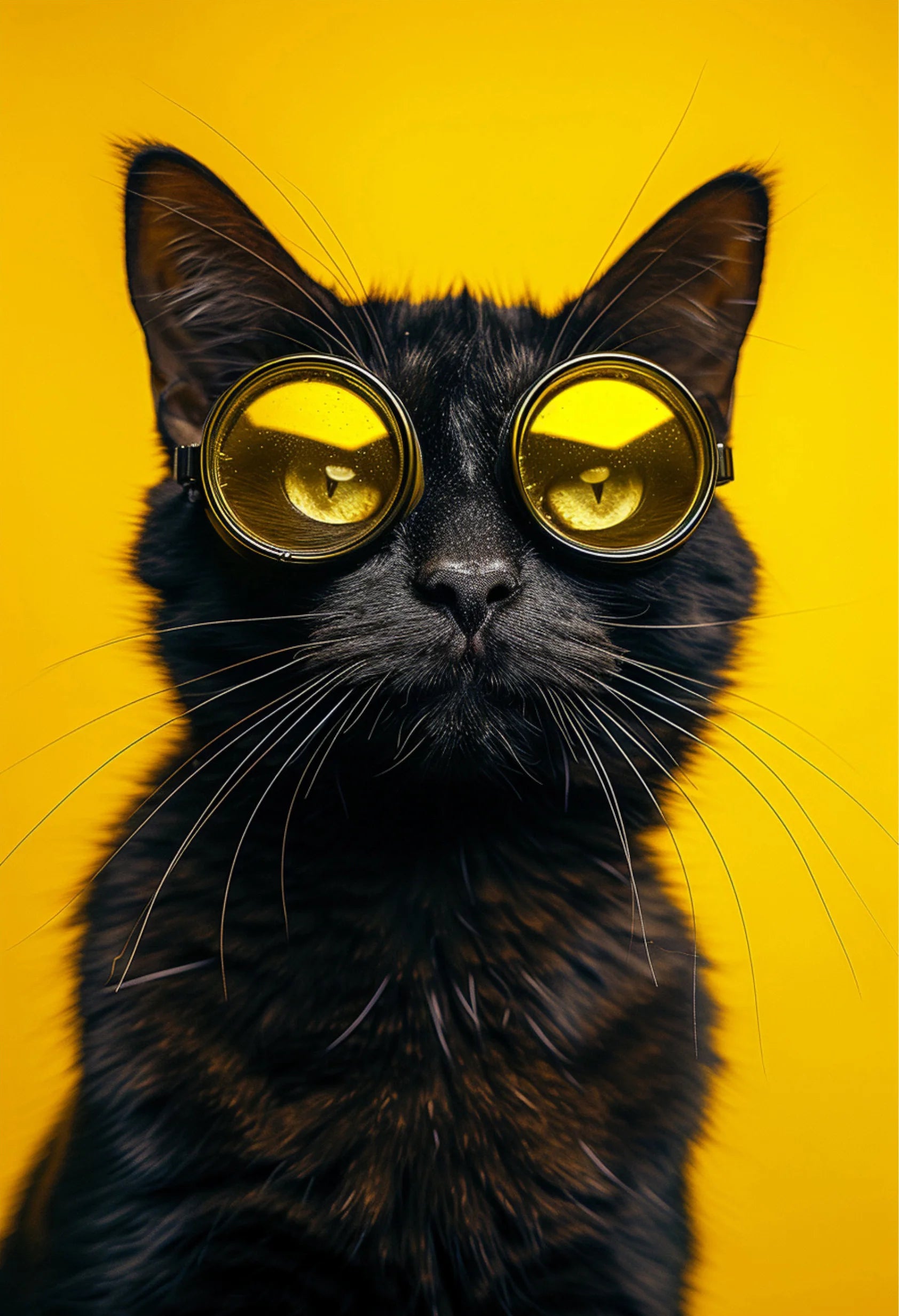 Animals With Sunglasses Art Poster Cool Cat Tiger Lion Giraffe Rabbit Wall Art Picture Canvas Print Painting Home Decoration