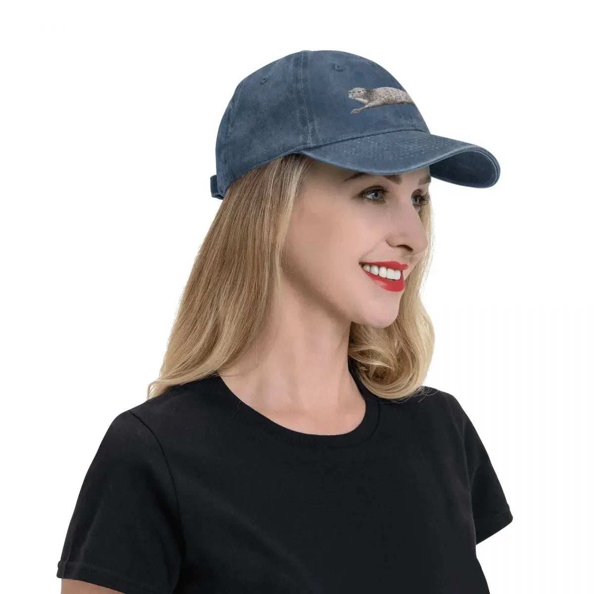 Harbour seal Baseball Cap Hats New In Hat Man Hat Women'S