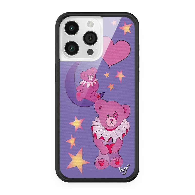 Wildflower 3D Super Star Mushroom Phone Case for iPhone 16 15 14 13 12 Pro Max Plus WF Bear-y Cute Leopard Safari Babies Cover