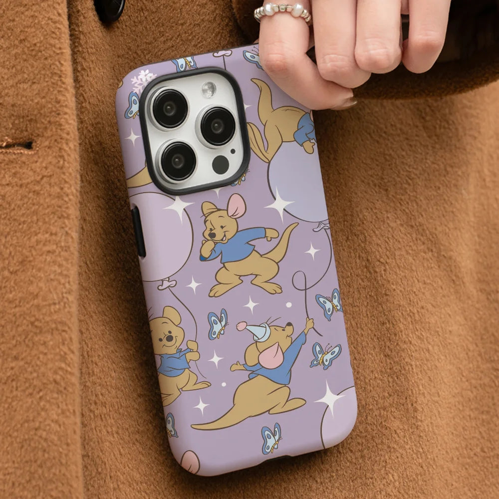 Winnie The Pooh Cute Sticker Phone Case Phone Case Film shell For iPhone 16 15 14 13 12 11 Pro Max Plus