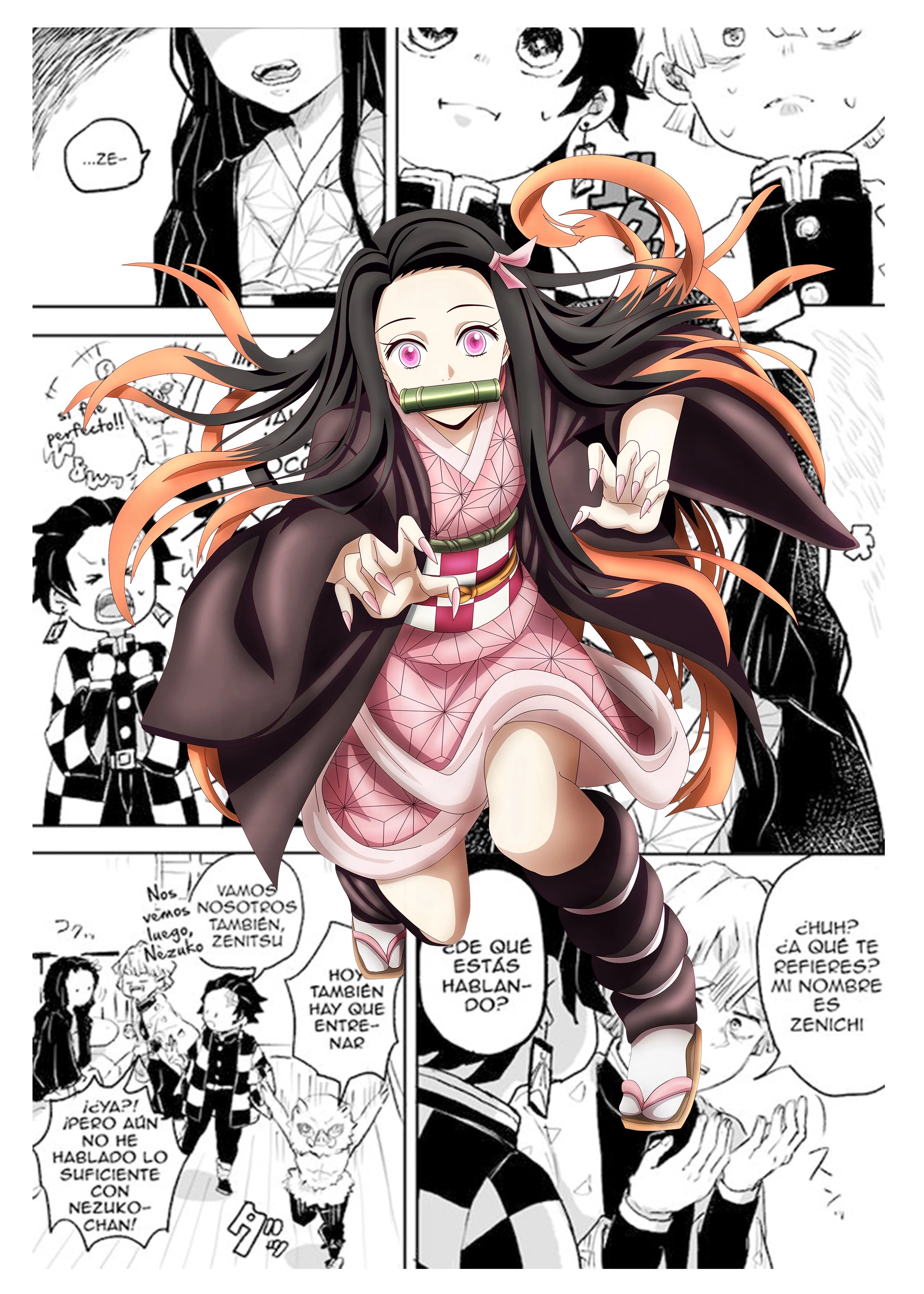 Japan Anime Figure Demon Slayer Picture Art Home Decor Canvas Painting Poster For Living Kids Room Sofa Wall Decoration Posters