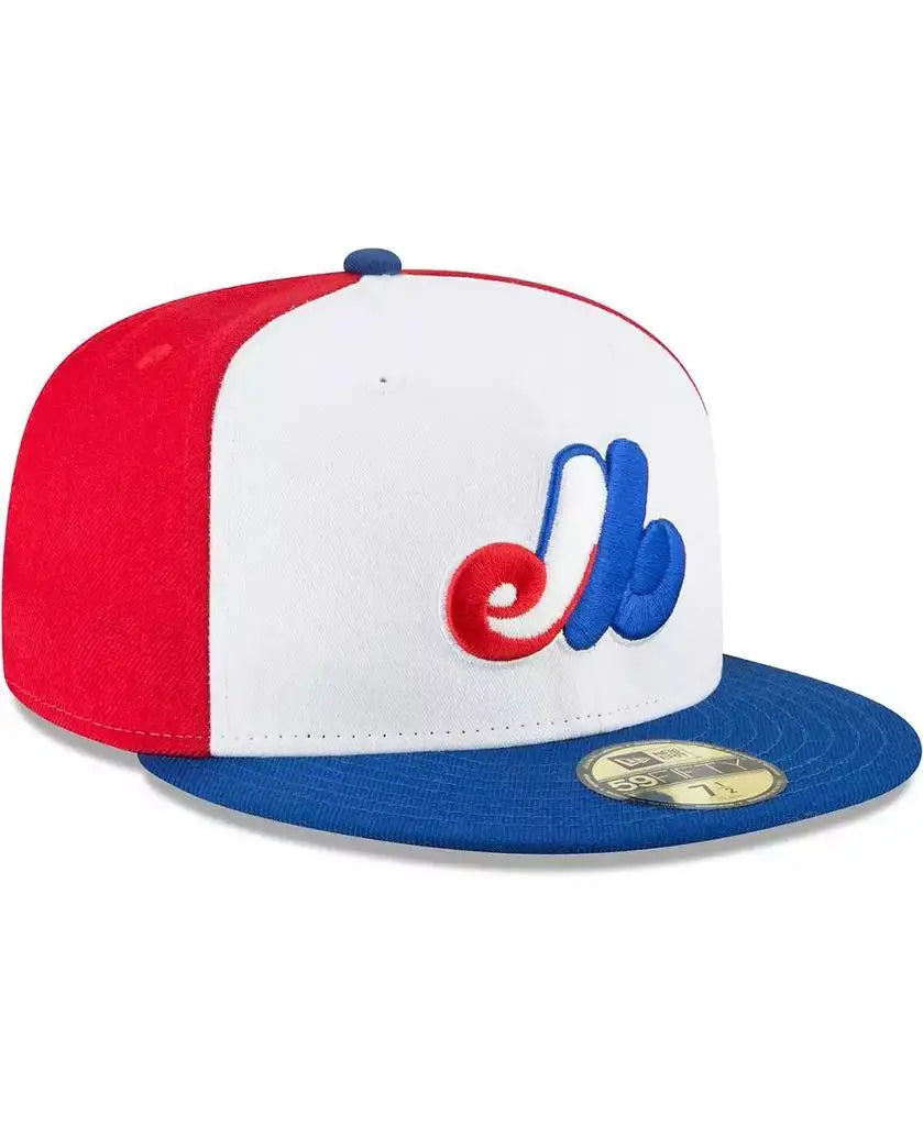 New Era | Men's White Montreal Expos Cooperstown Collection Wool 59FIFTY Fitted Hat