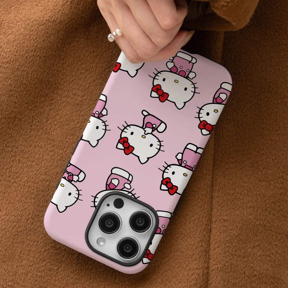 H-Hello K-Kitty Drop Phone Case Phone Case Film shell For iPhone 16 15 14 13 12 11 Pro Max Plus