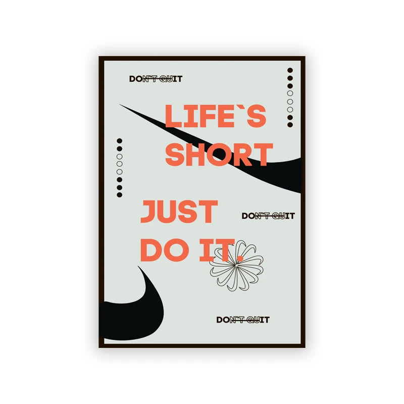 Fashion Sneaker Box Wall Posters Art Prints Modern Sneakerhead Quote Canvas Painting Wall Pictures Teenager Boys Room Decor