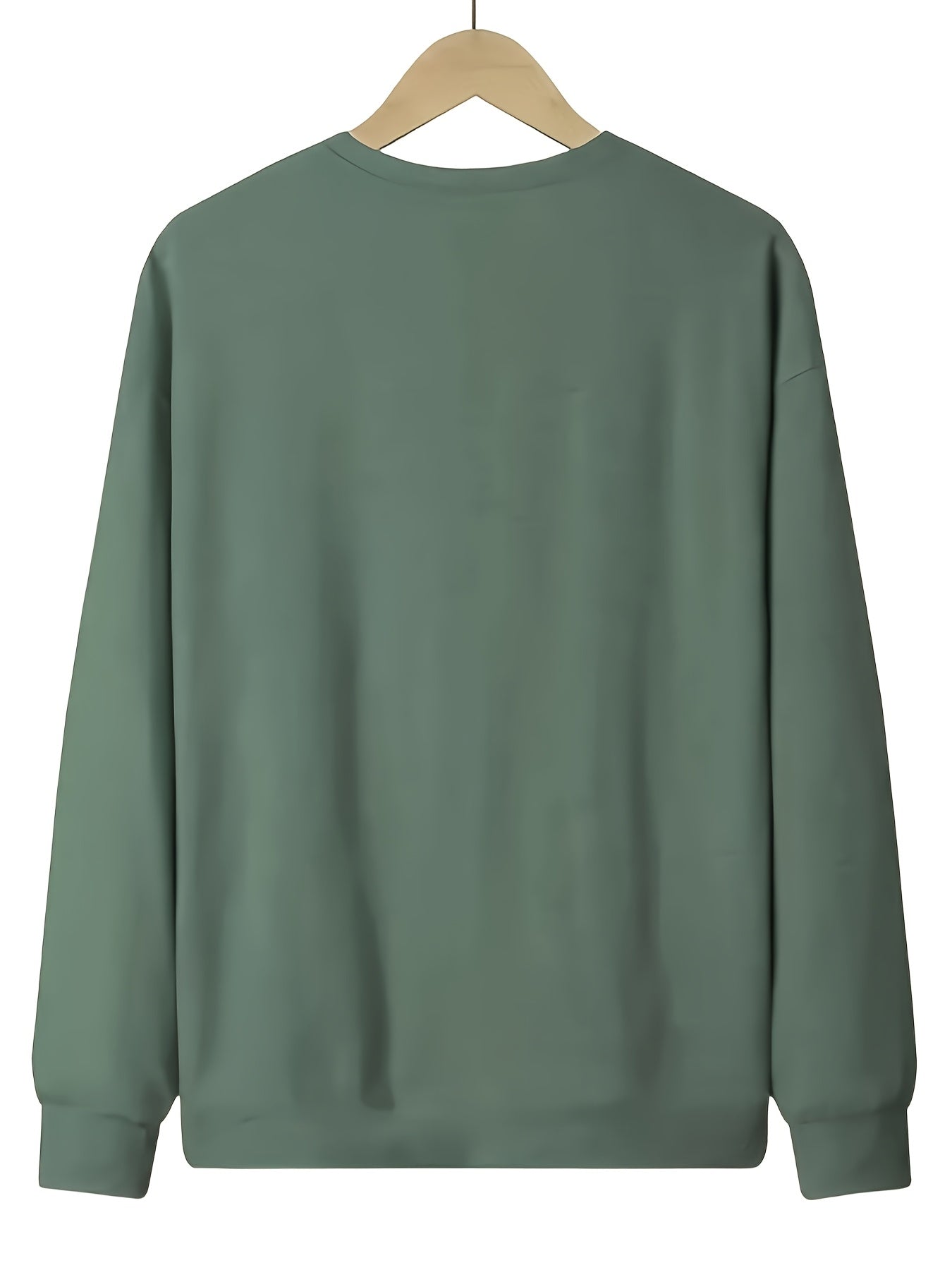 Letter Print Sweatshirt, Crew Neck Casual Sweatshirt for Women's Clothing