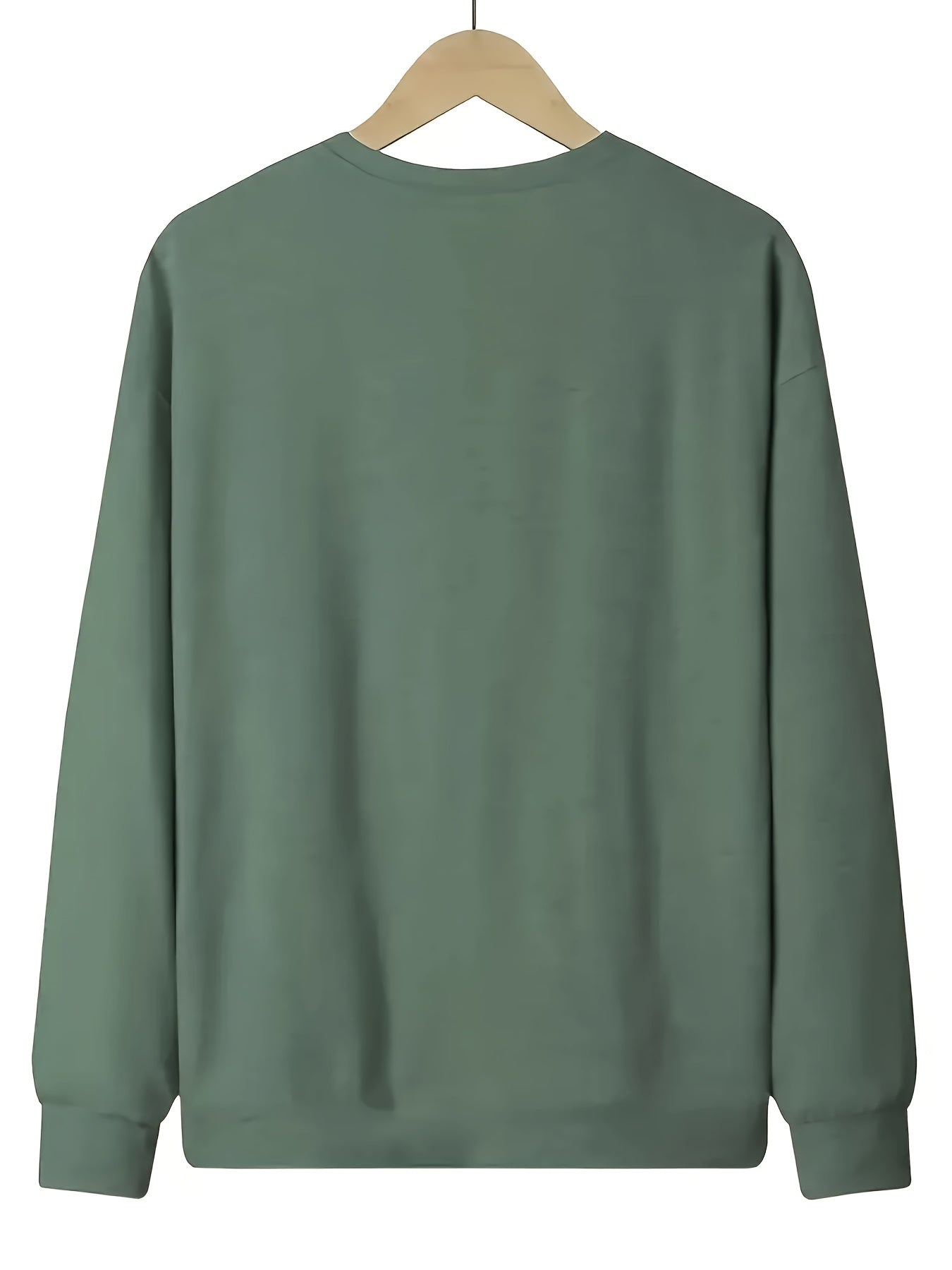 Soft Floral Print Long Sleeve Crew Neck Pullover Sweatshirt For Women, Casual Fashion Basic Sweatshirt