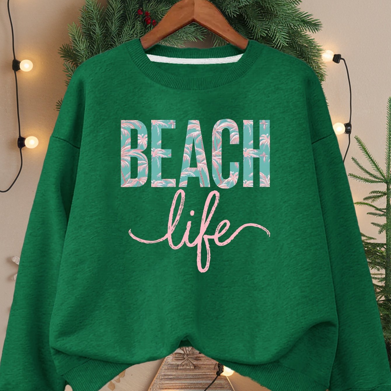 BEACH LIFE women's plus size sweatshirt