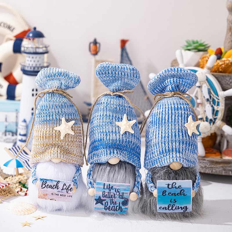 Coffee Gnomes Plush Doll Coffee Bar Decoration Swedish Tomte Elf Dwarf Collectible Figurines Dangle Leg Shelf Sitters Farmhouse Home Kitchen Decor Coffee Lover Gifts