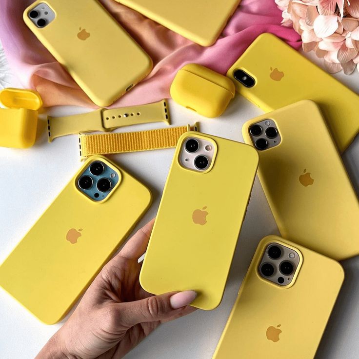 Luxury Original Silicone Apple Star Fruit for Phone case 16 15 14 13 12 Pro Max Official Cases Full Cover