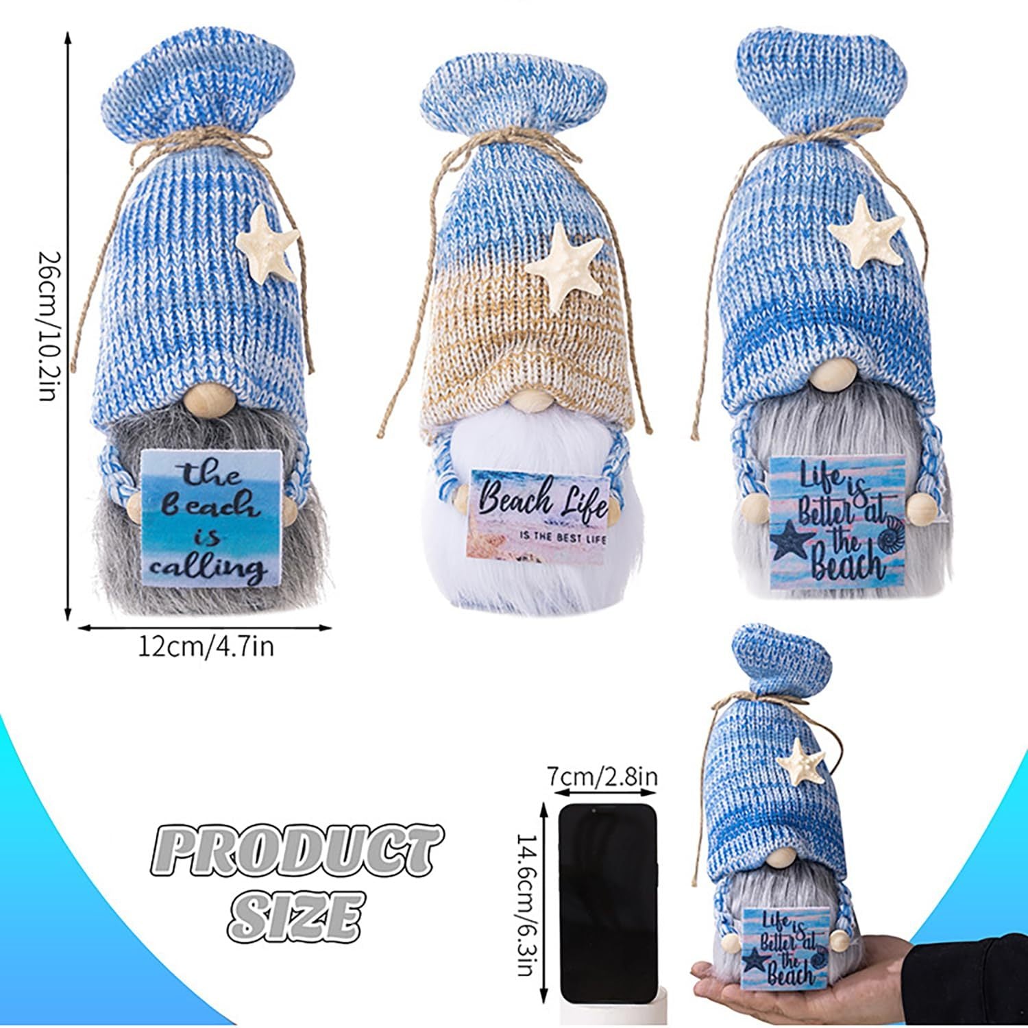 Coffee Gnomes Plush Doll Coffee Bar Decoration Swedish Tomte Elf Dwarf Collectible Figurines Dangle Leg Shelf Sitters Farmhouse Home Kitchen Decor Coffee Lover Gifts