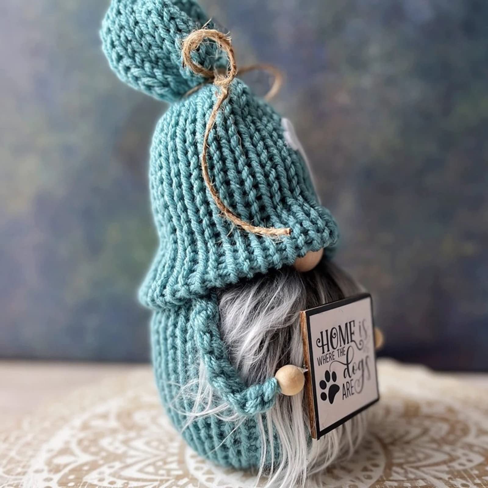 Coffee Gnomes Plush Doll Coffee Bar Decoration Swedish Tomte Elf Dwarf Collectible Figurines Dangle Leg Shelf Sitters Farmhouse Home Kitchen Decor Coffee Lover Gifts