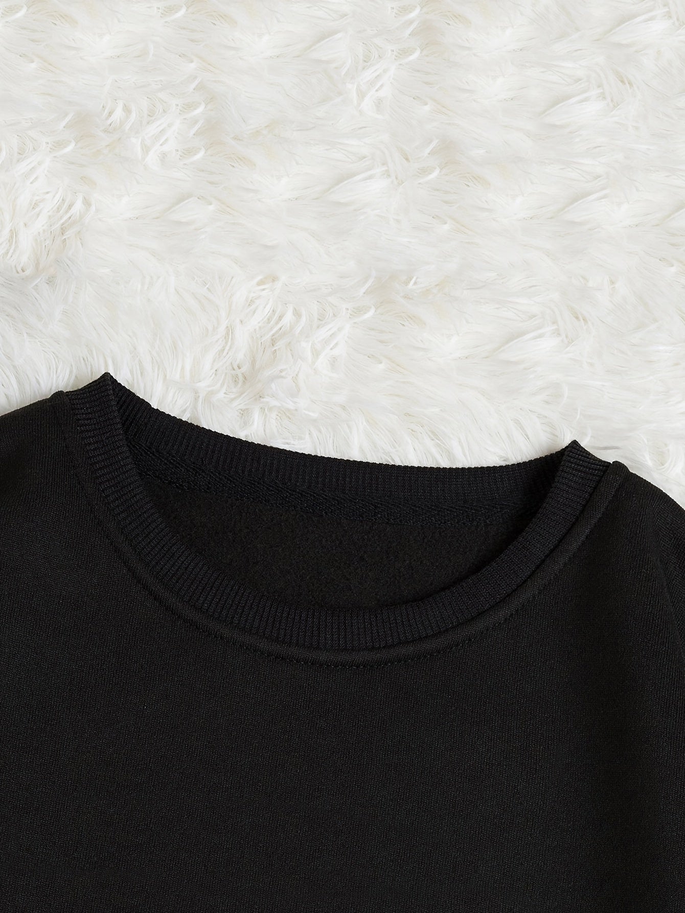 Women's Brooklyn Print Black Pullover Sweater - Cozy Blend, Crew Neck, Long Sleeve, Casual Style for Fall and Winter, Cozy Pullover|Crew Neck Sweater| Blend Fabric