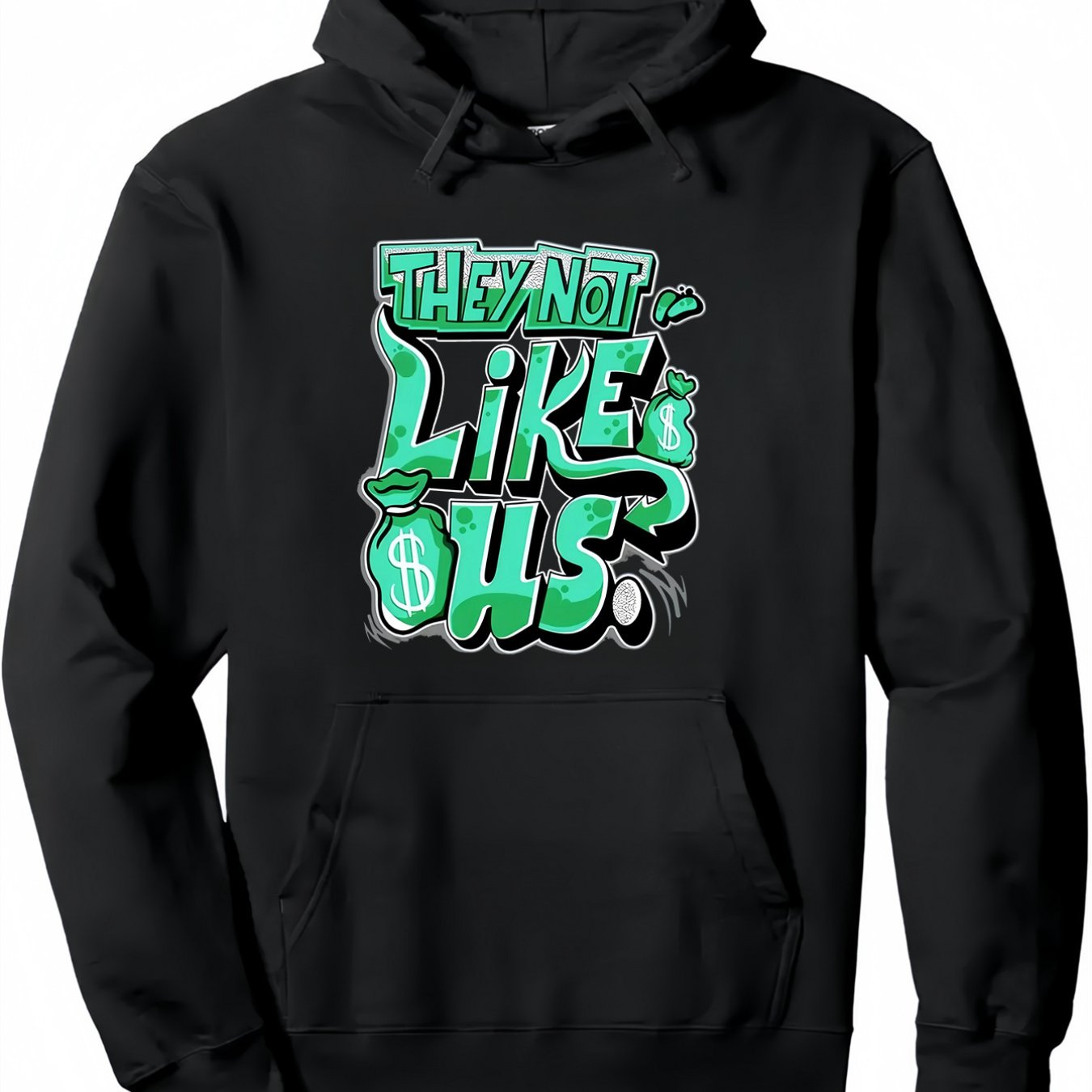 Dunkare Black Green Light 3s
