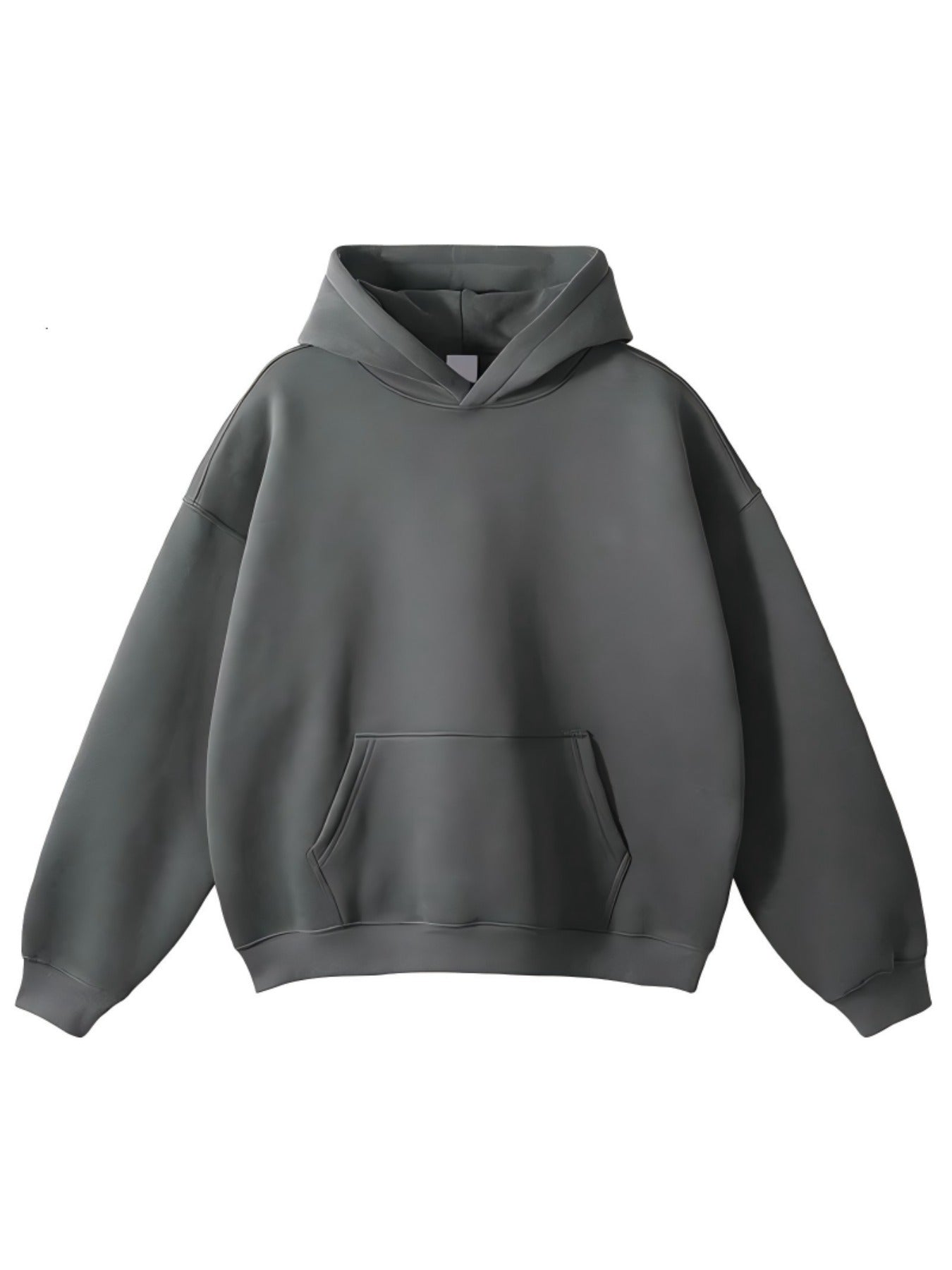 Men's Jalen Green Basketball-Themed Hoodie - Cozy Fleece Pullover with Player Silhouettes, Casual Style for Fall/Winter, Black/Grey