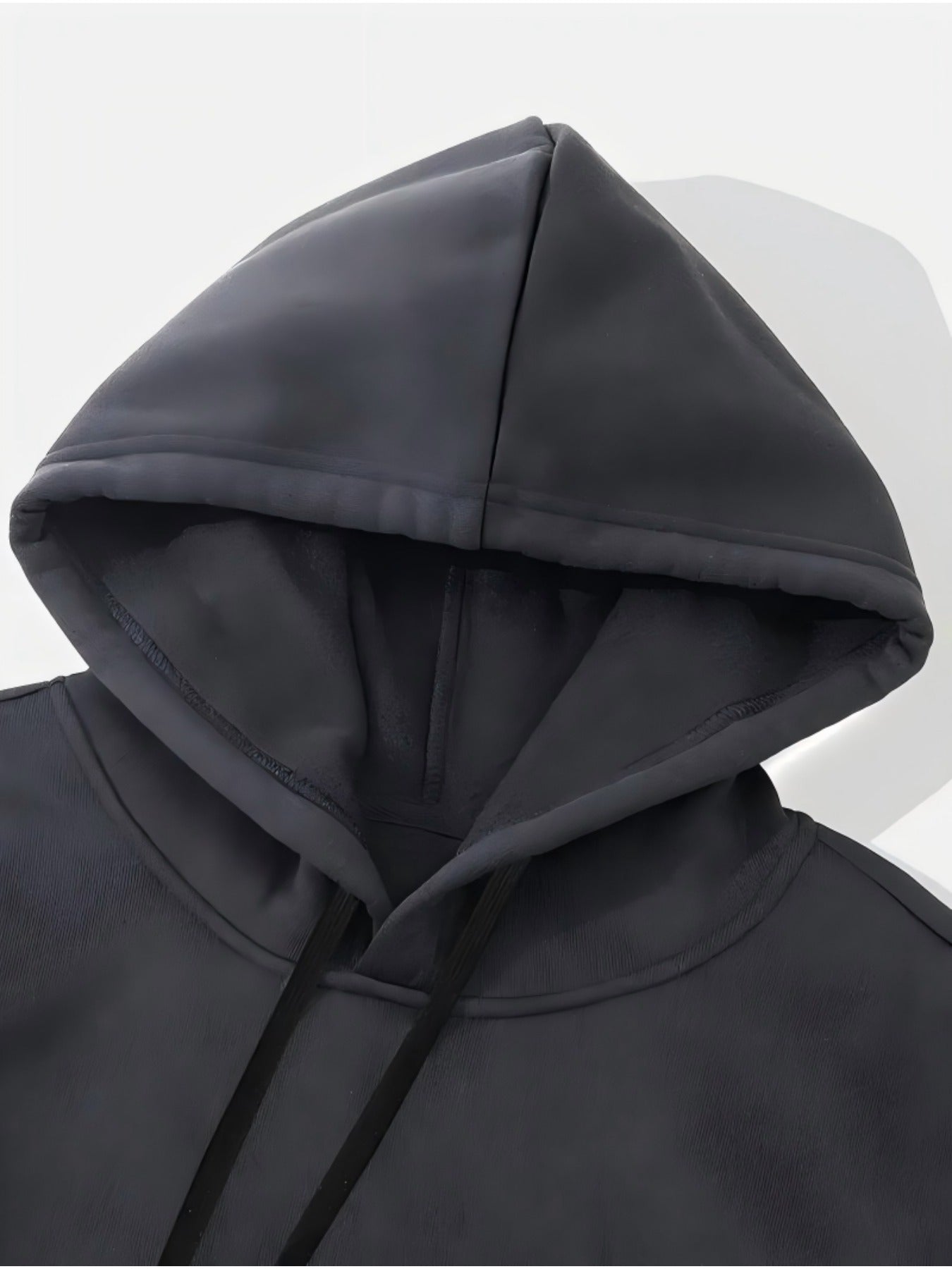 Men's Jalen Green Basketball-Themed Hoodie - Cozy Fleece Pullover with Player Silhouettes, Casual Style for Fall/Winter, Black/Grey