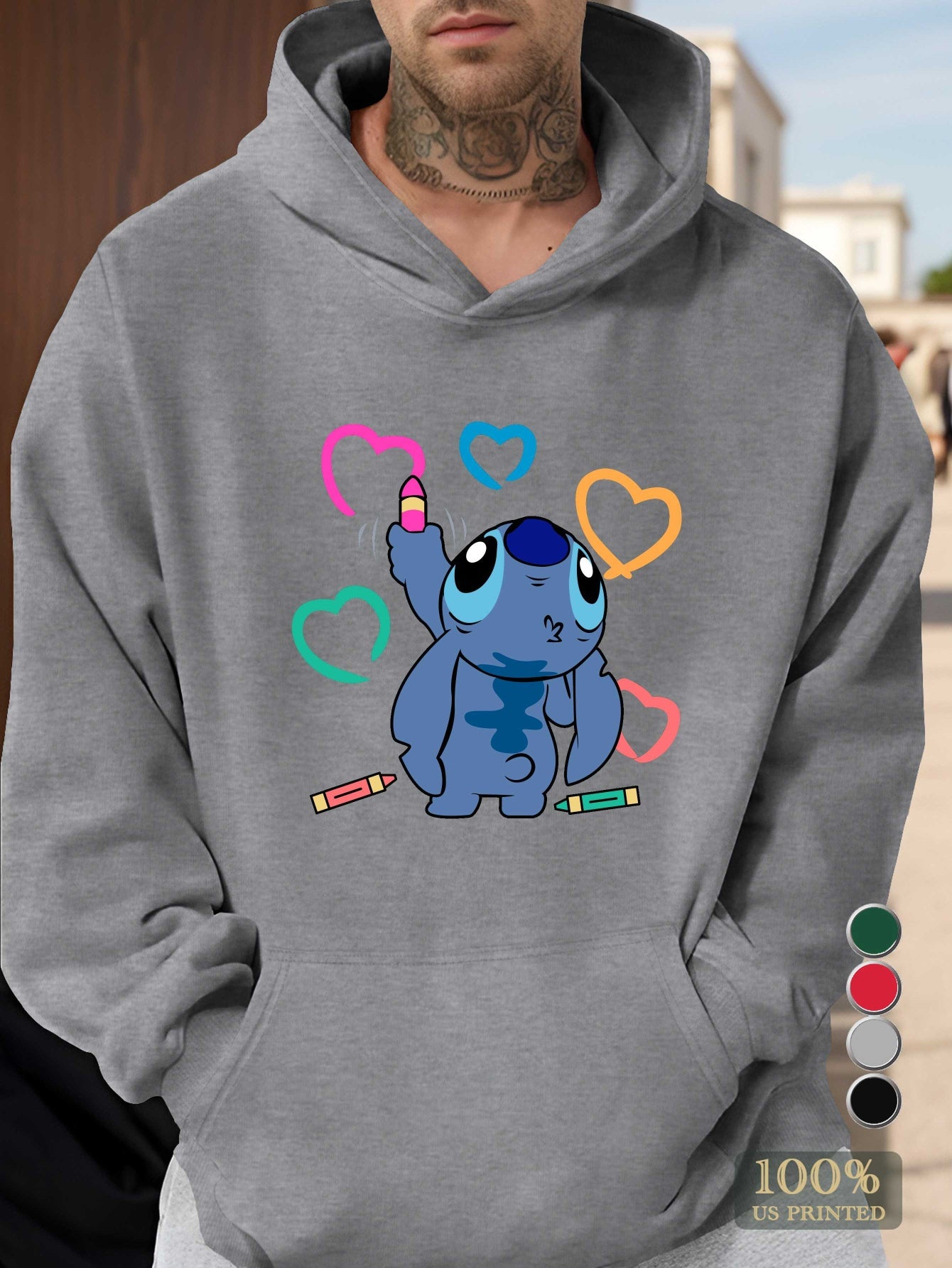 Disney Disney Stitch Men'S hoodies
