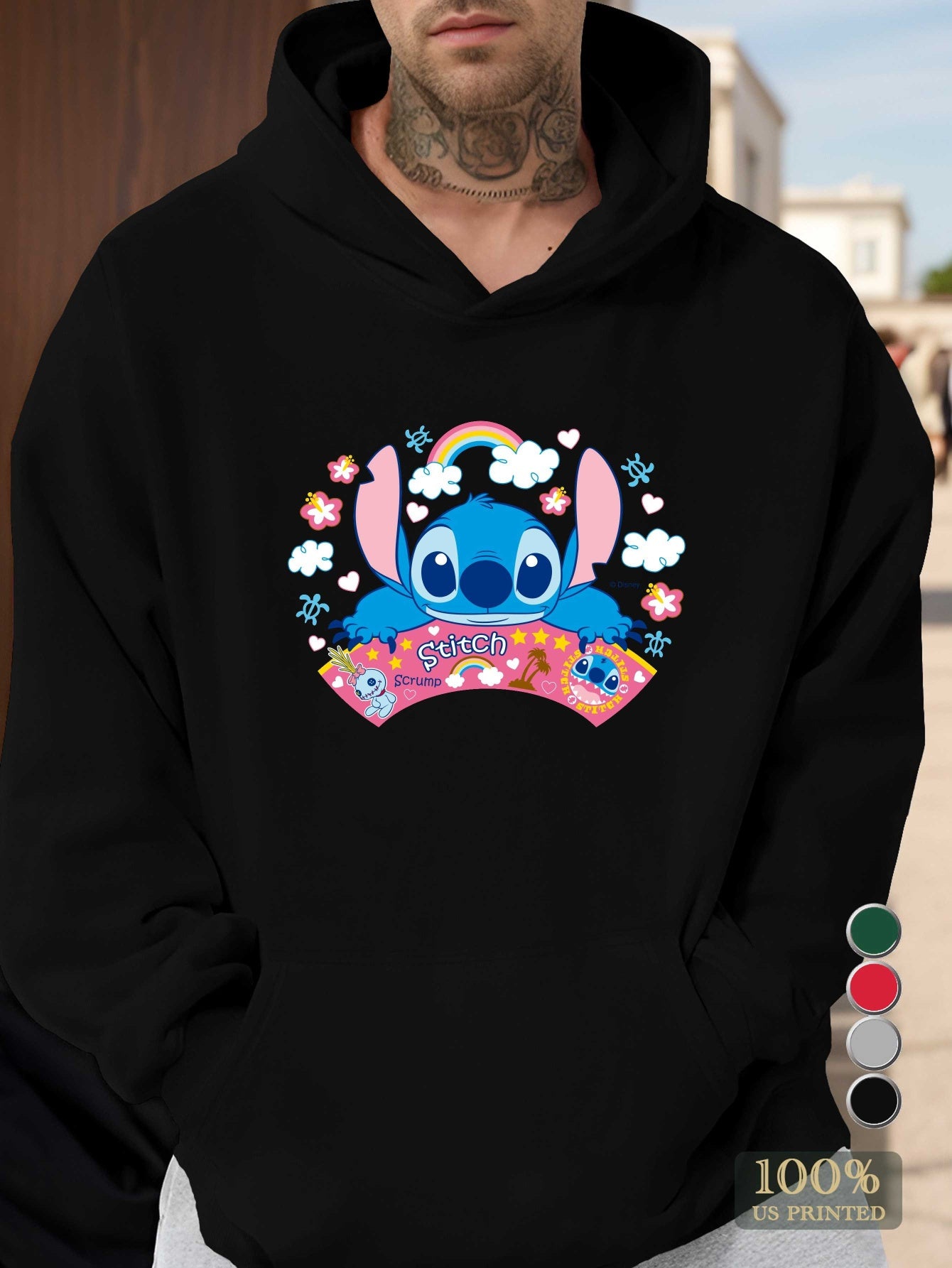 Disney Disney Stitch Men'S hoodies