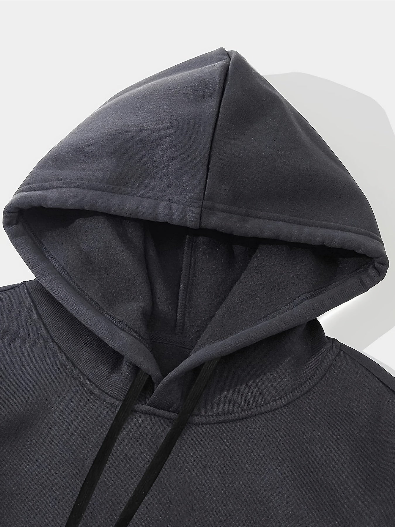 cowboy Loose-fitting men's letter and character print hoodie with drooping shoulders and adjustable drawstrings