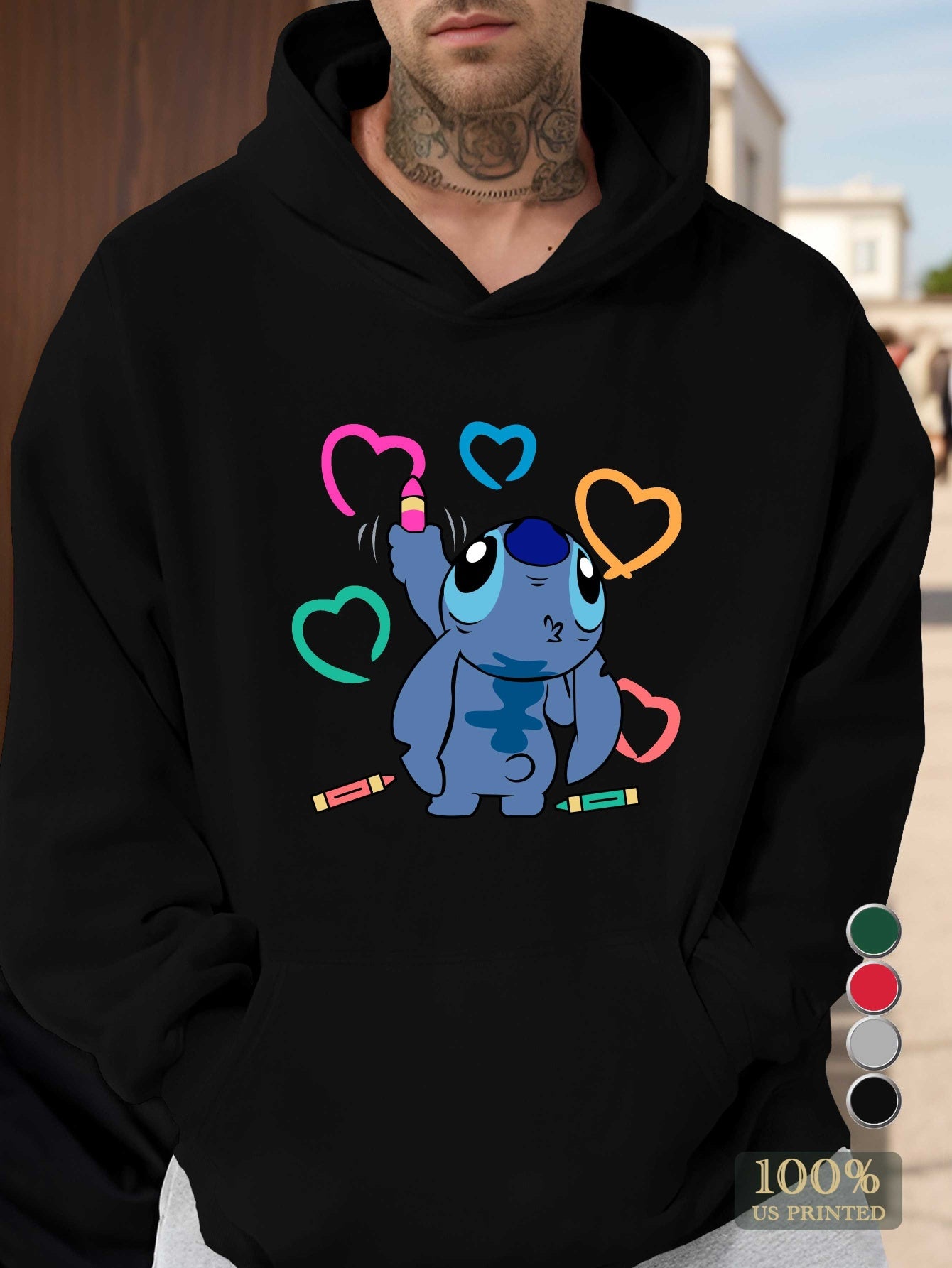 Disney Disney Stitch Men'S hoodies