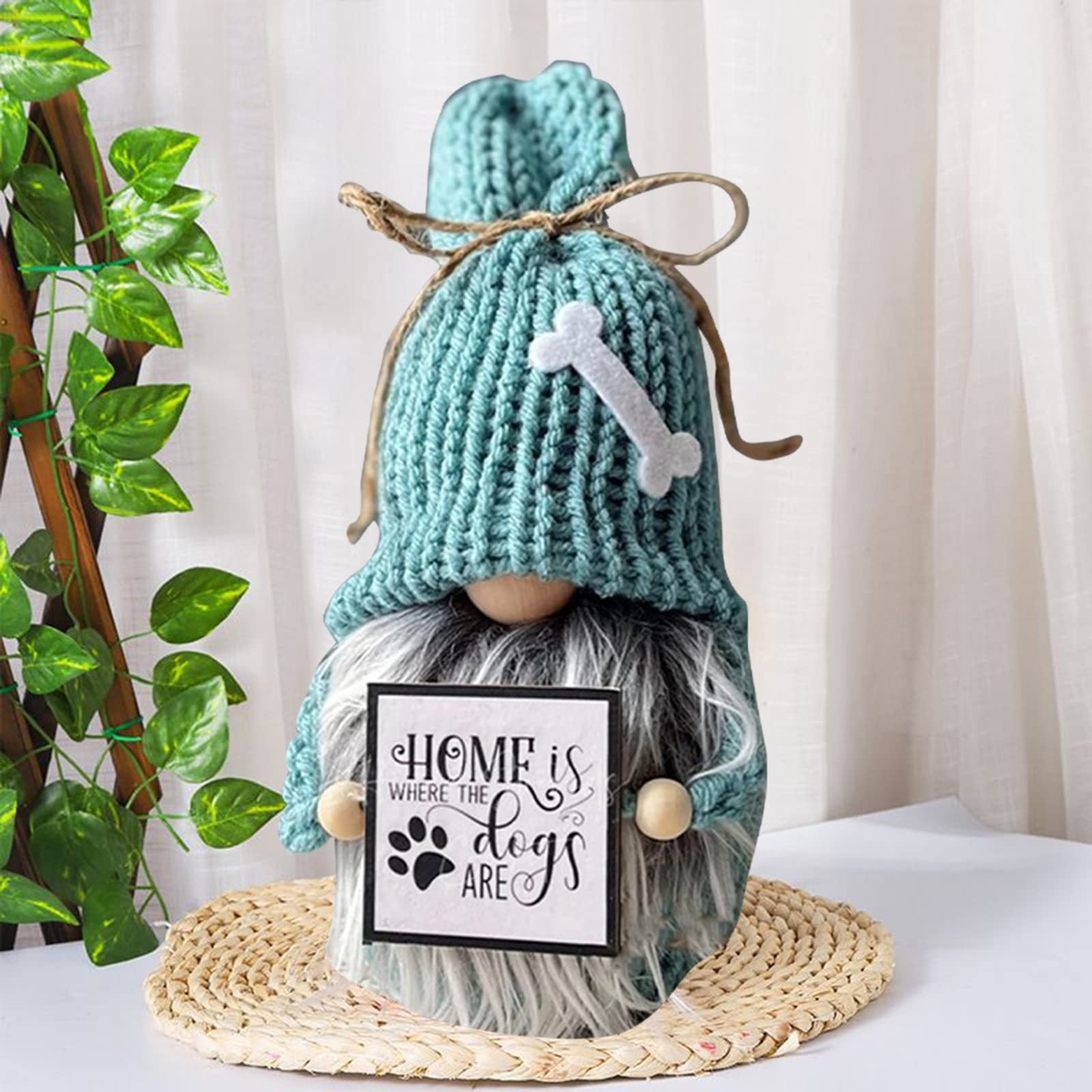 Coffee Gnomes Plush Doll Coffee Bar Decoration Swedish Tomte Elf Dwarf Collectible Figurines Dangle Leg Shelf Sitters Farmhouse Home Kitchen Decor Coffee Lover Gifts