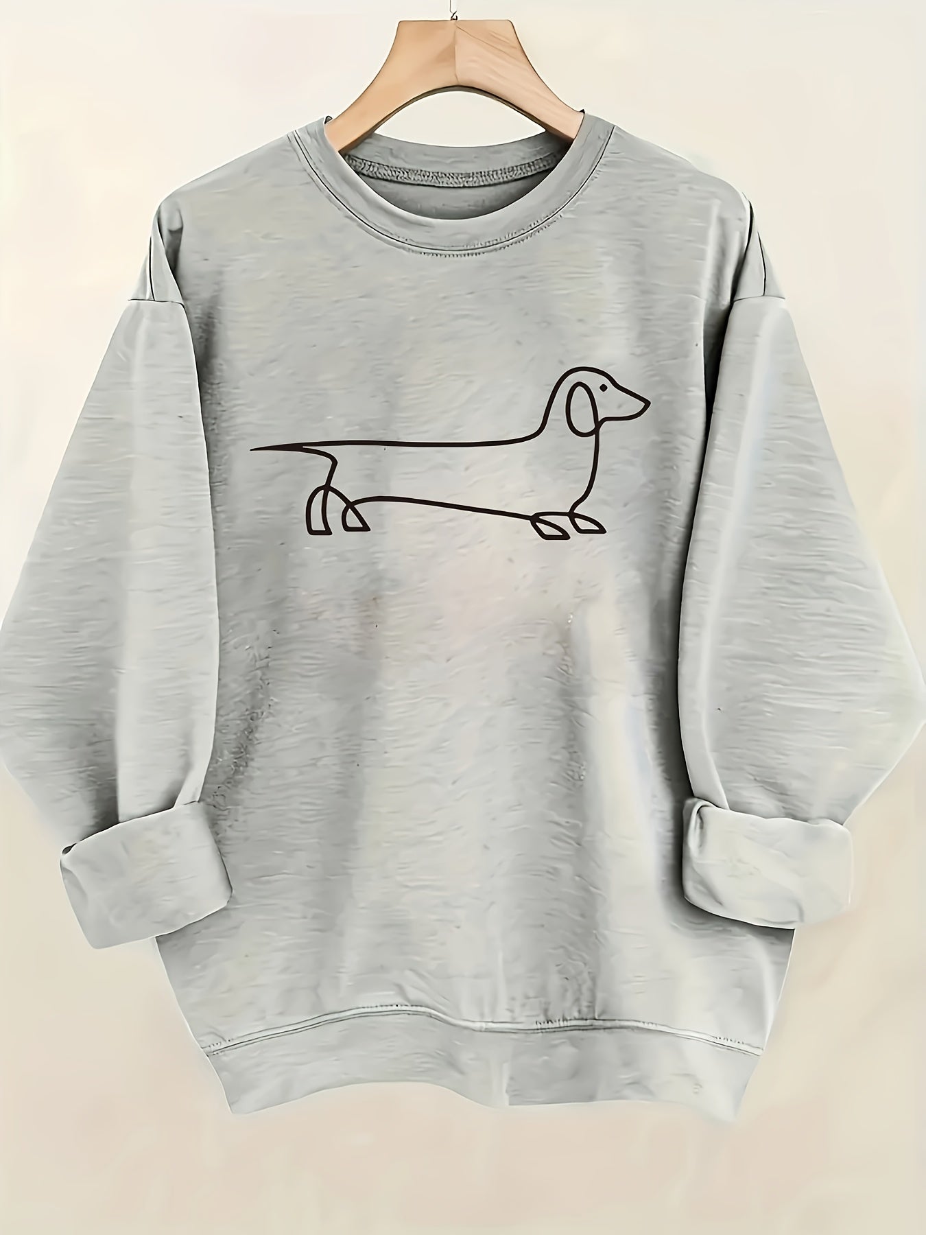 Dog Lover'S Dream - Soft, Casual, Long Sleeve Crew Neck Sweatshirt