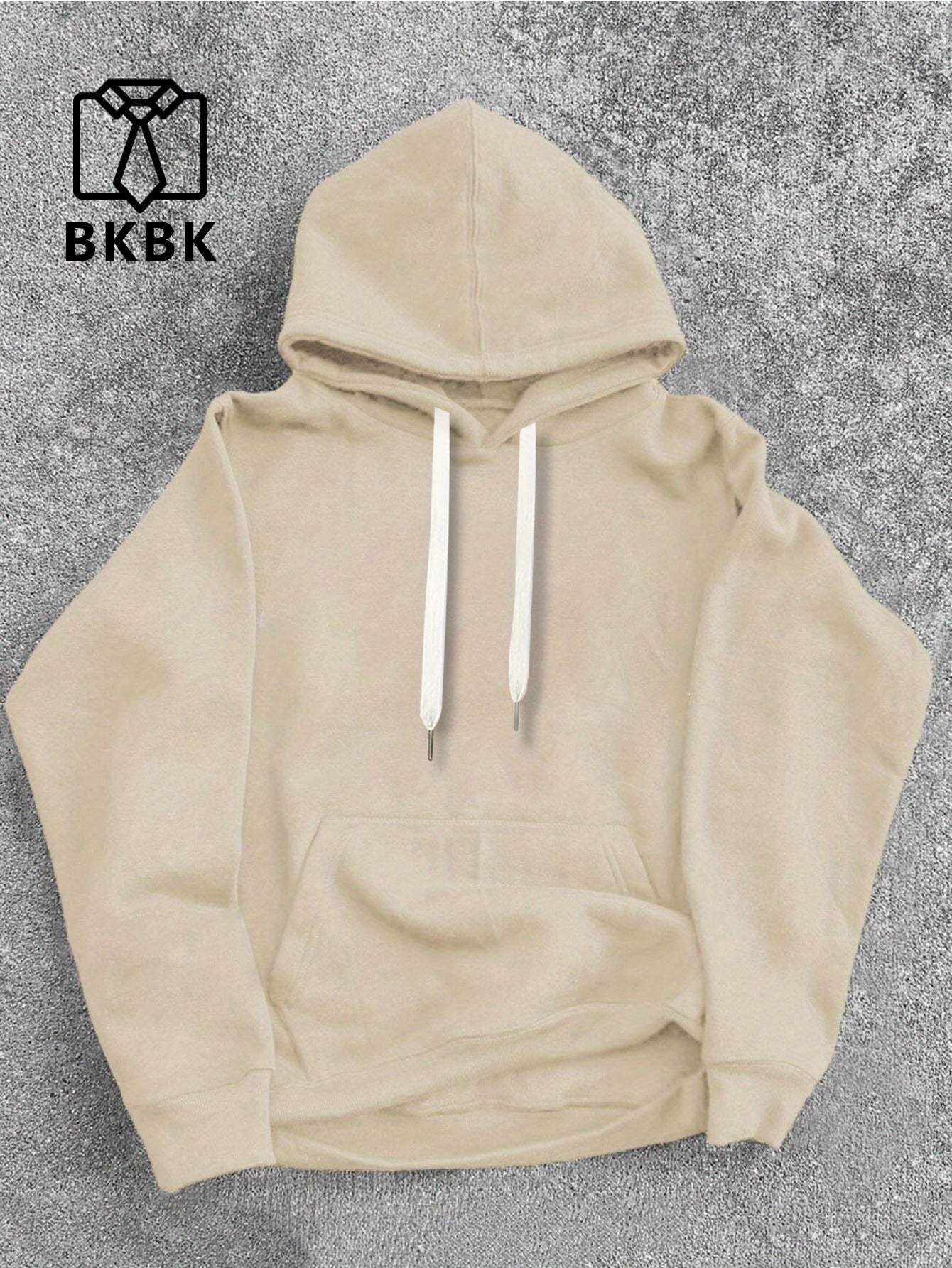 Cozy & Stylish Hoodie with Geometric Print - Casual Long Sleeve Pullover for Men, Perfect Gift Idea