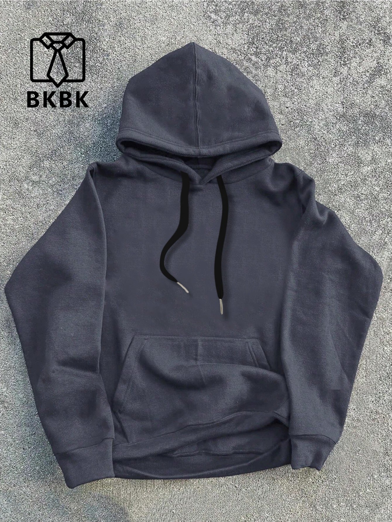 Cozy & Stylish Hoodie with Geometric Print - Casual Long Sleeve Pullover for Men, Perfect Gift Idea