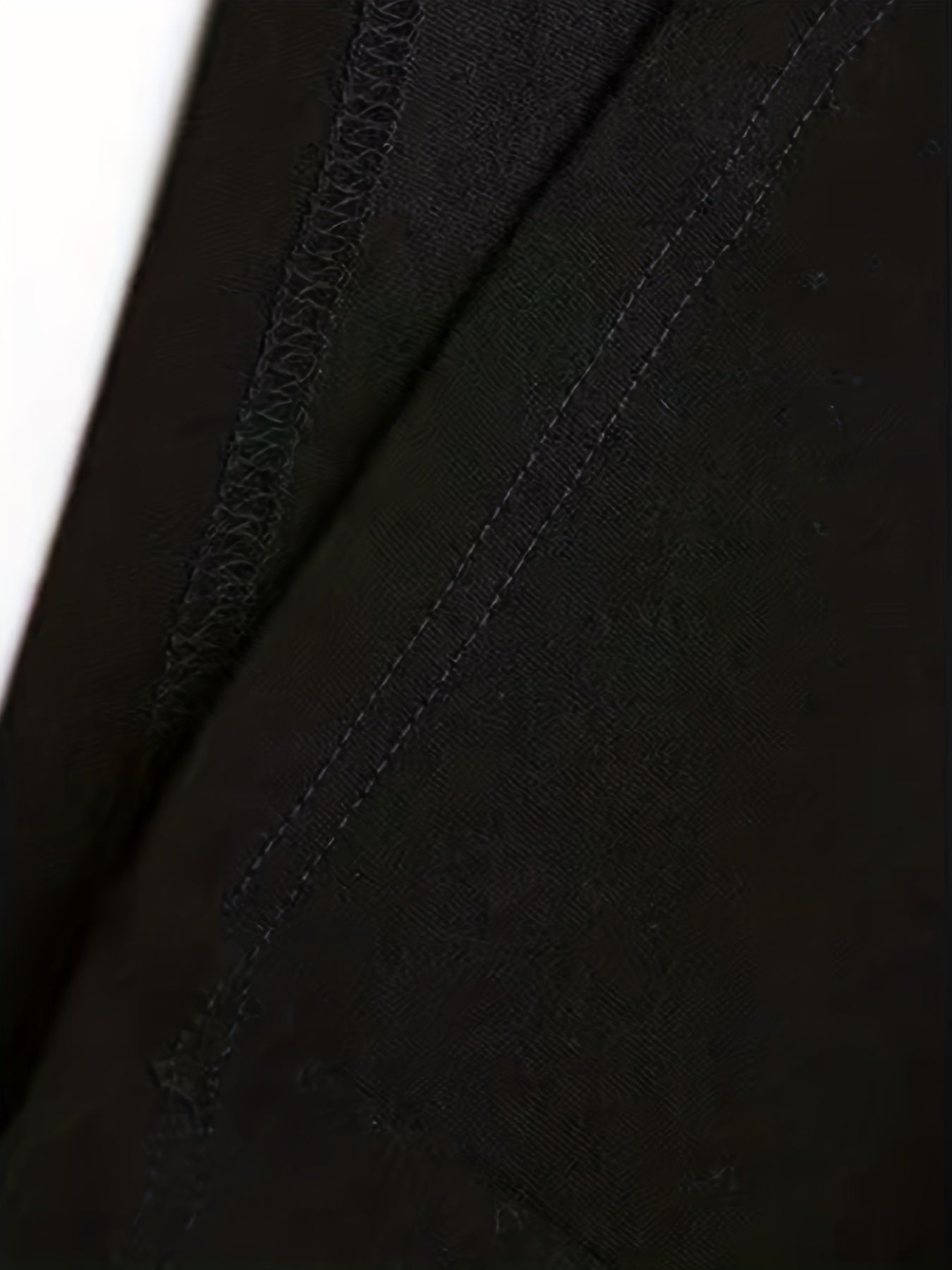 Men's Black Short-Sleeve T-Shirt with