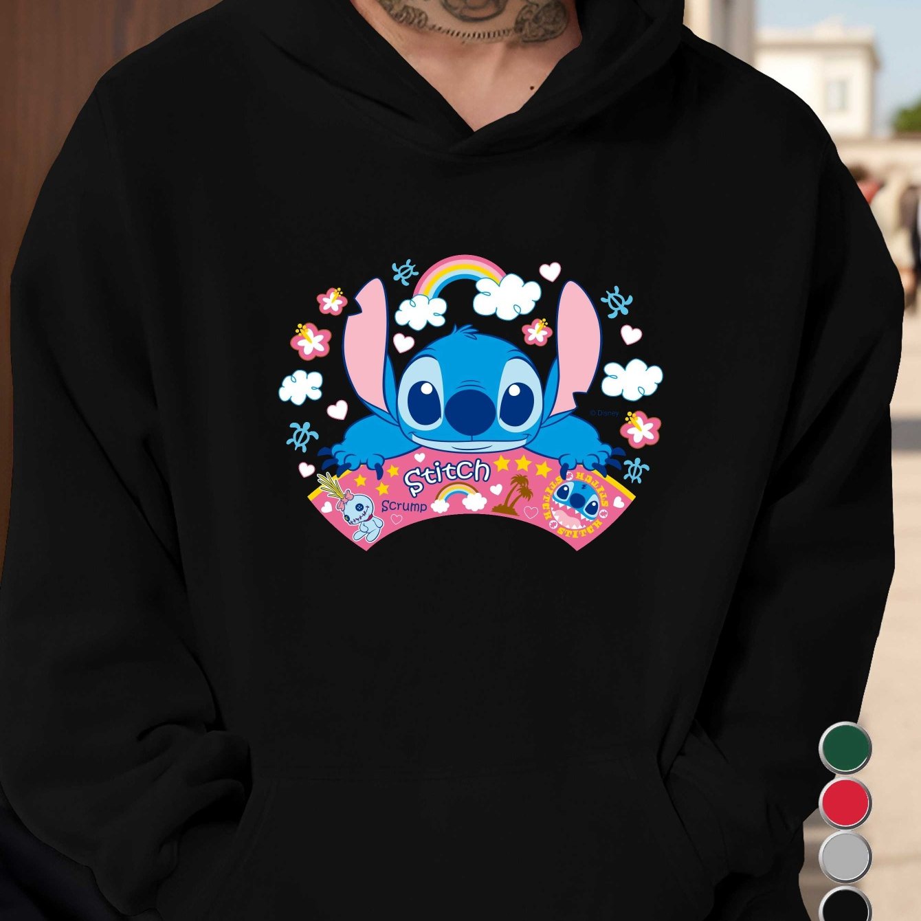Disney Disney Stitch Men'S hoodies