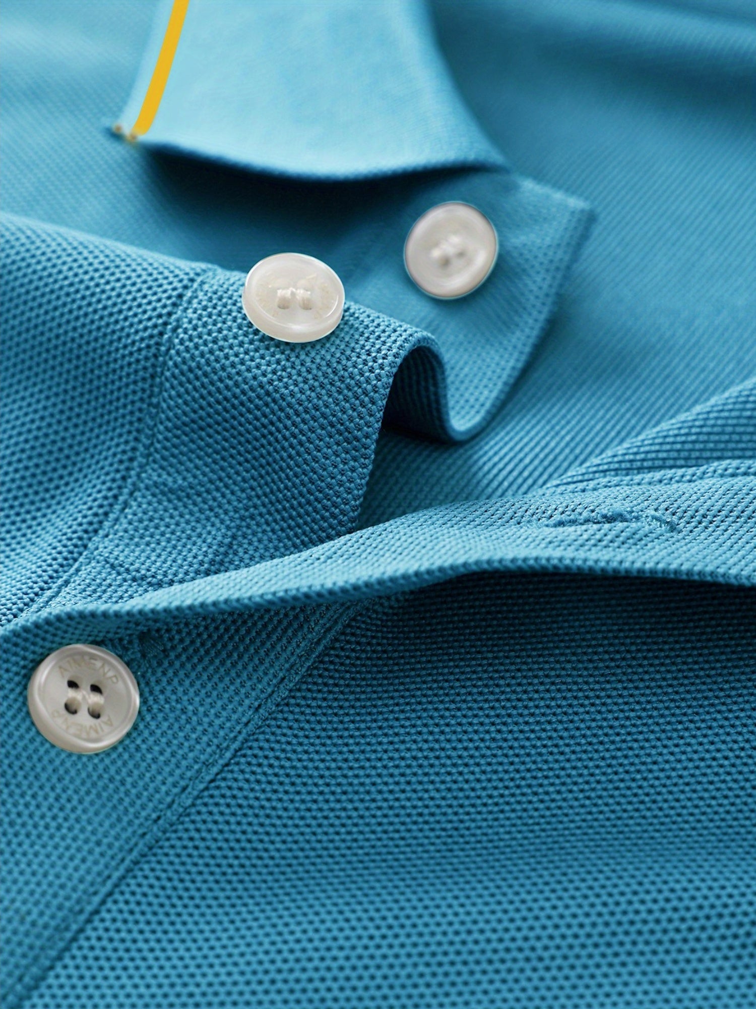 Nature Style Men'S Summer Short Sleeved Polo Shirt with Small Logo Pattern, High-End Feel, Light Business, Short Sleeved Top, Golf, Tennis, Fishing, Leisure Vacation Wear