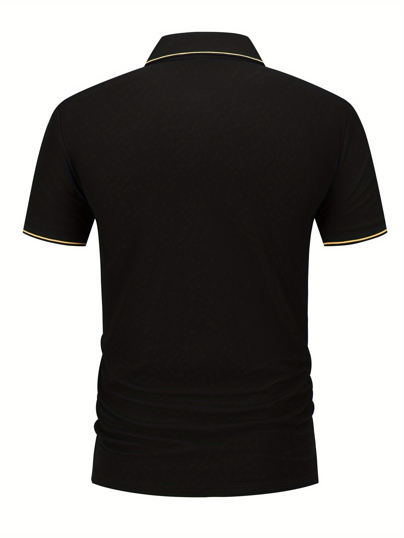 Rabbit Symbol Men'S Summer Short Sleeved Polo Shirt with Small Logo Pattern, High-End Feel, Light Business, New Short Sleeved Top, a Must-Have for Summer, Suitable for Sports, Golf, Tennis, Fishing, Leisure Vacation Wear