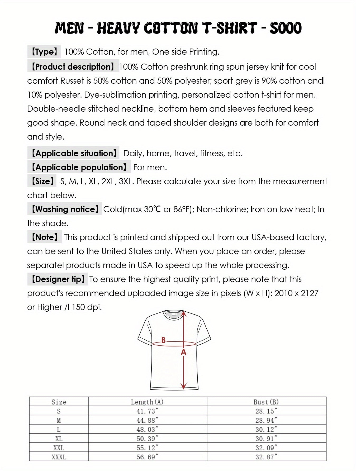 Funny 4th of July Patriotic T-Shirt for Men -