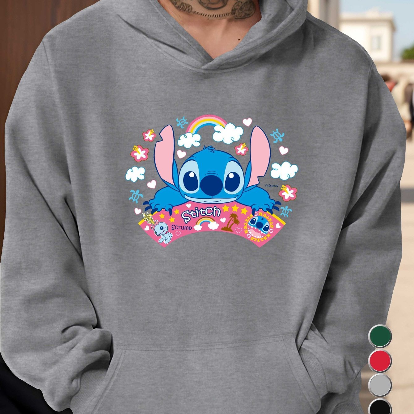 Disney Disney Stitch Men'S hoodies