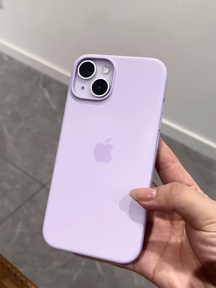 Luxury Original Silicone Apple Purple for Phone case 16 14 15 13 12 Pro Max Official Cases Full Cover
